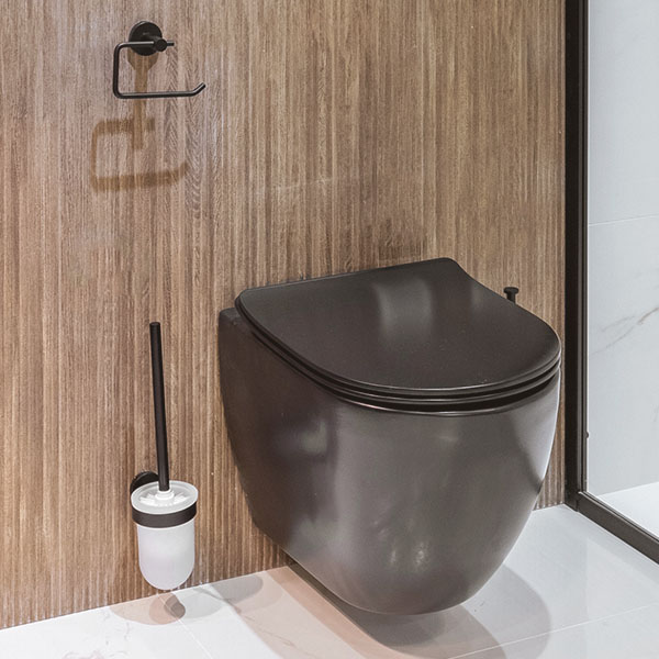 fortifura toiletaccessoires zwart